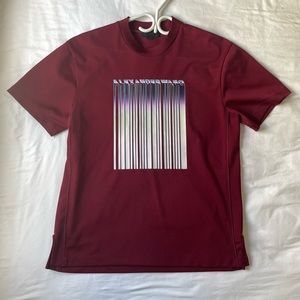 Alexander Wang Welded Barcode Jersey T-shirt
